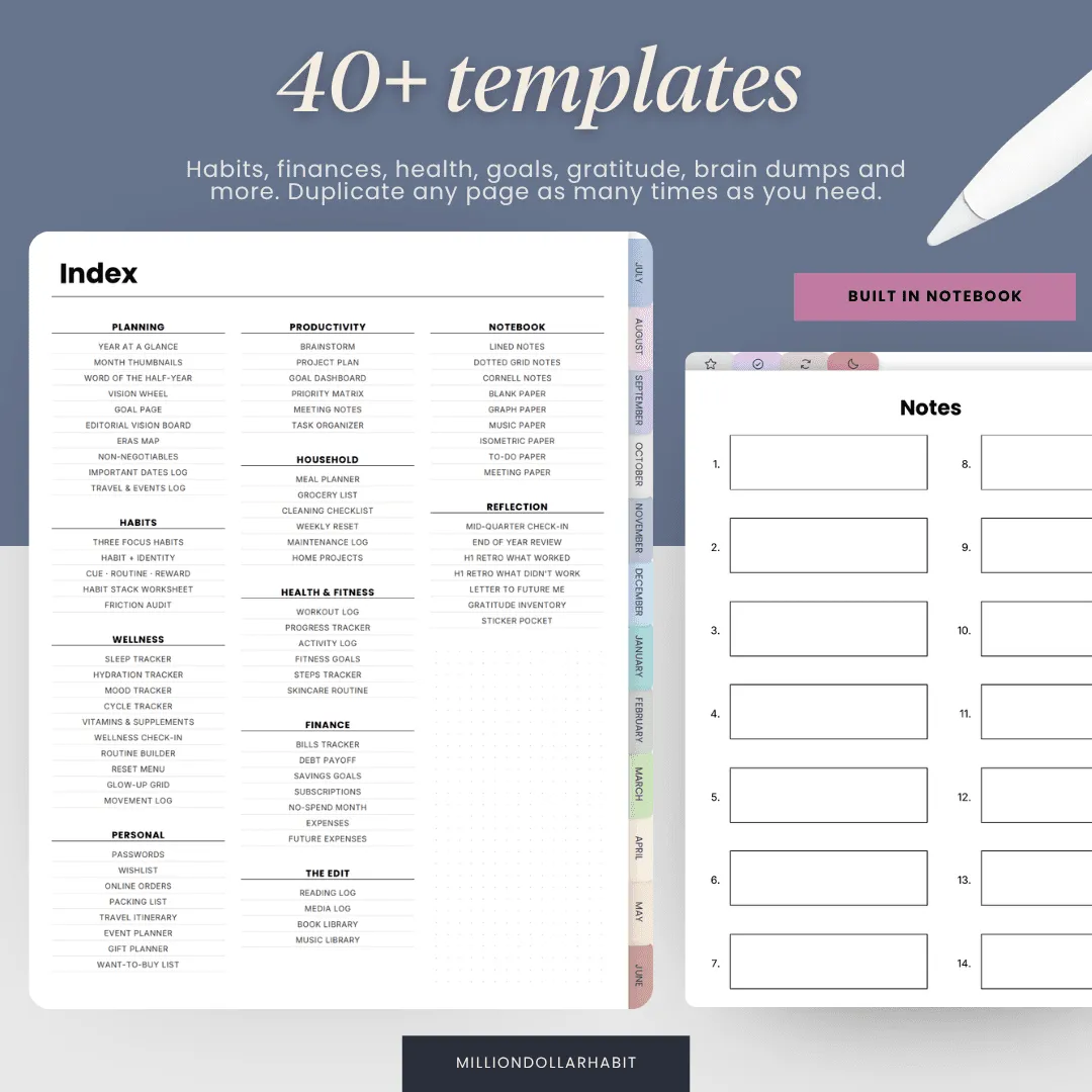26/27 Mid Year Planner — image 6 of 9