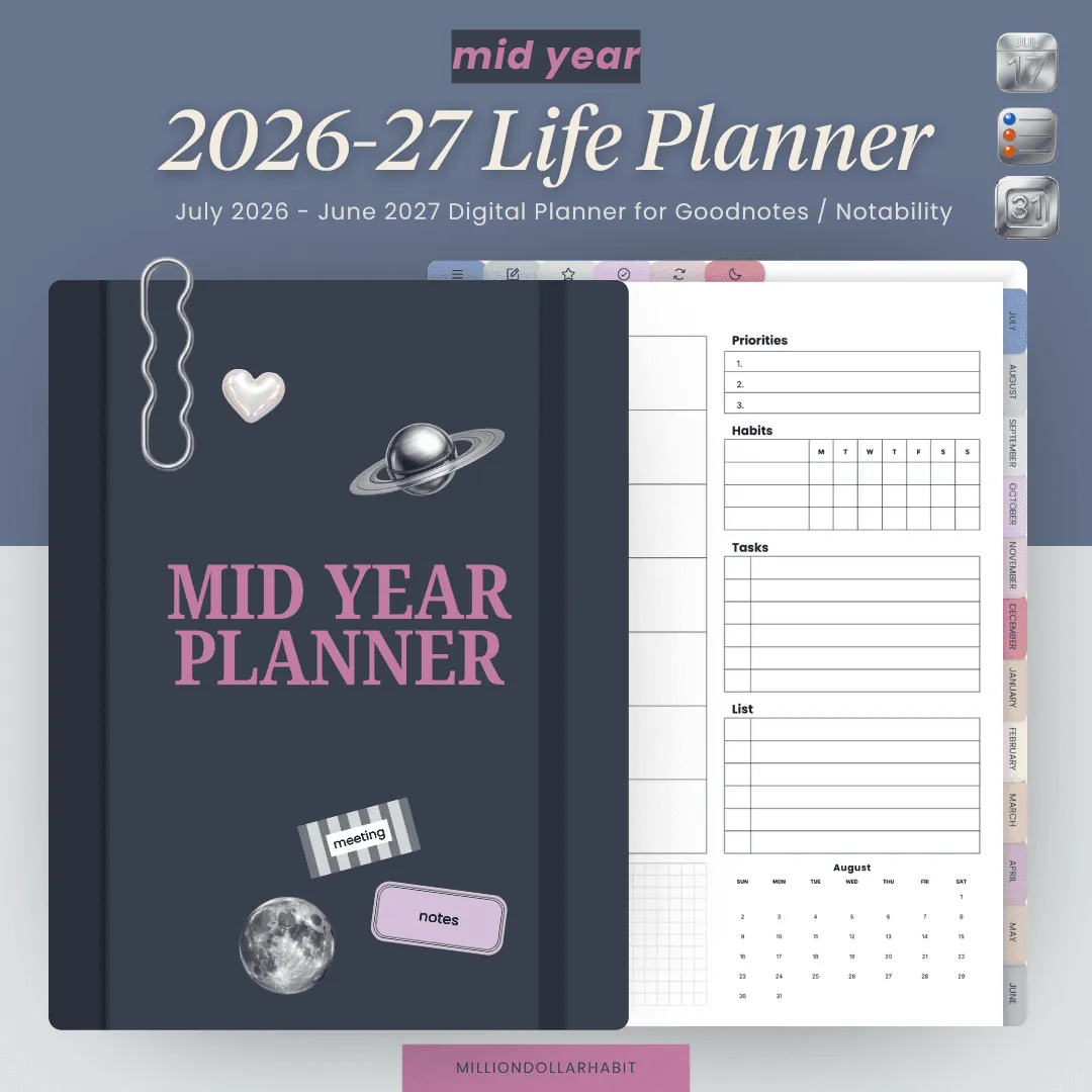 Mid-Year Planner