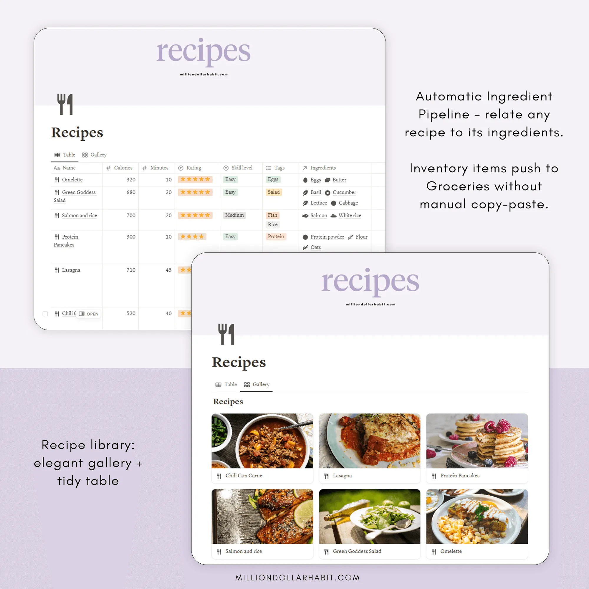 Notion Meal Planner — image 4 of 6