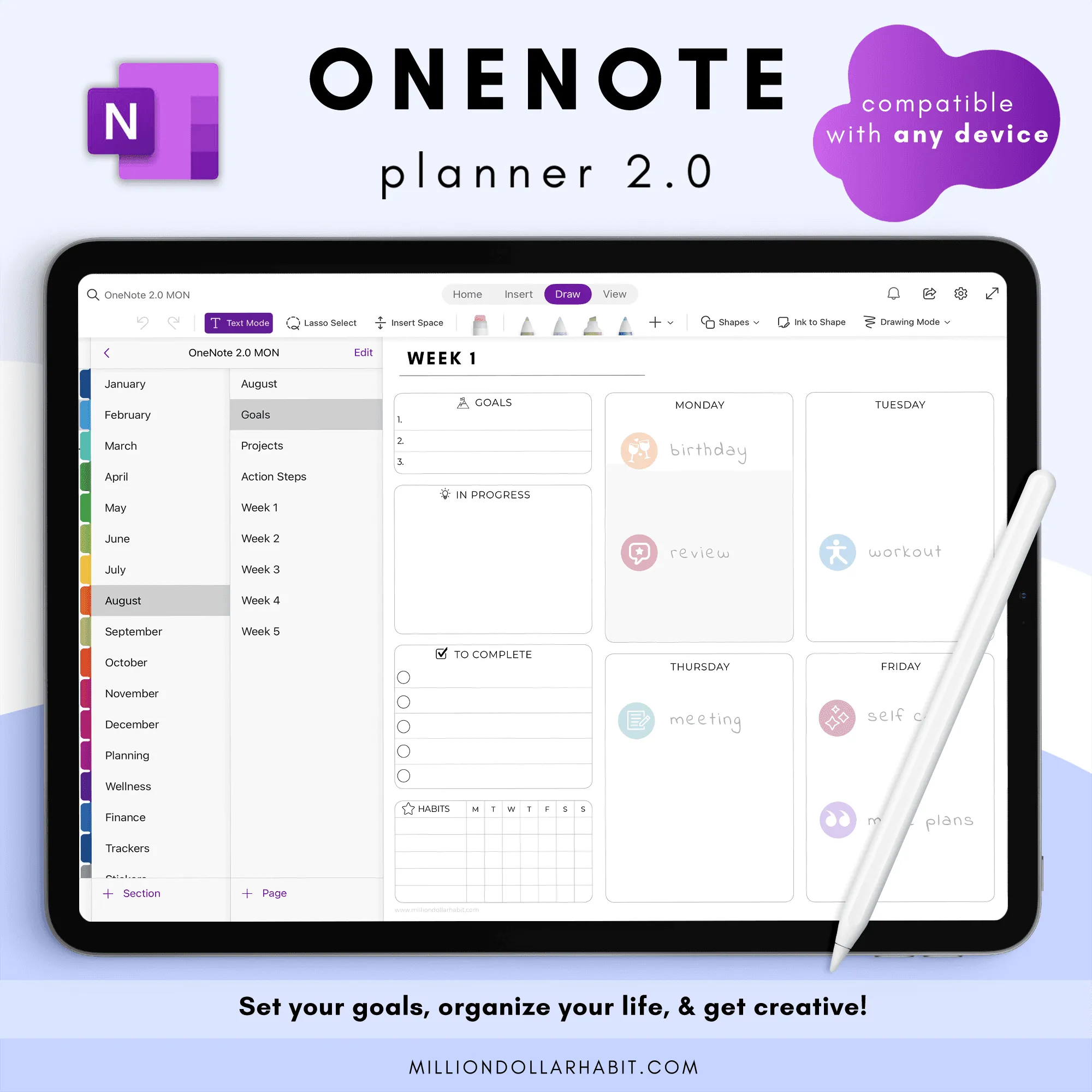 OneNote Planner Bundle — image 2 of 10