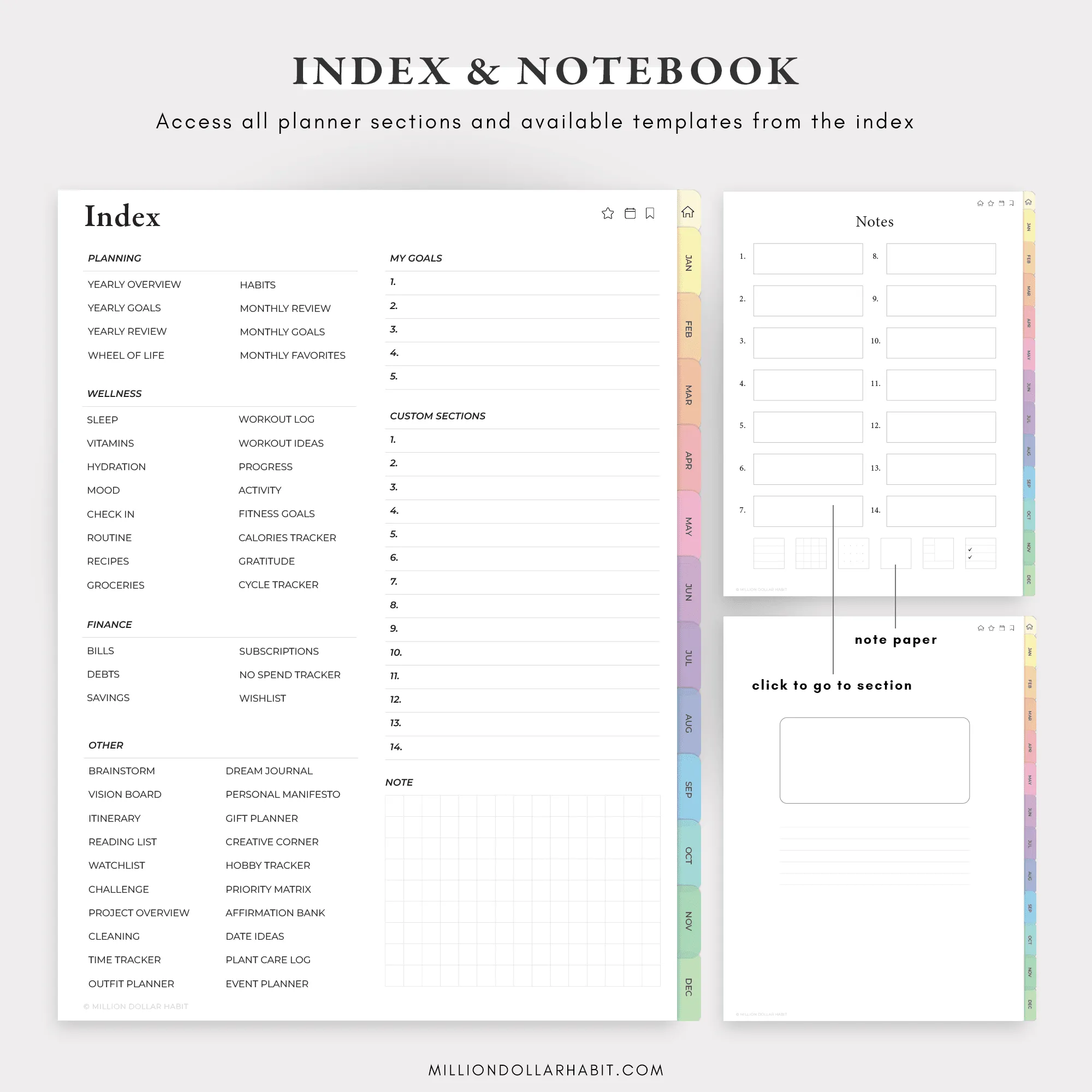 2026 Digital Life Planner — image 4 of 10