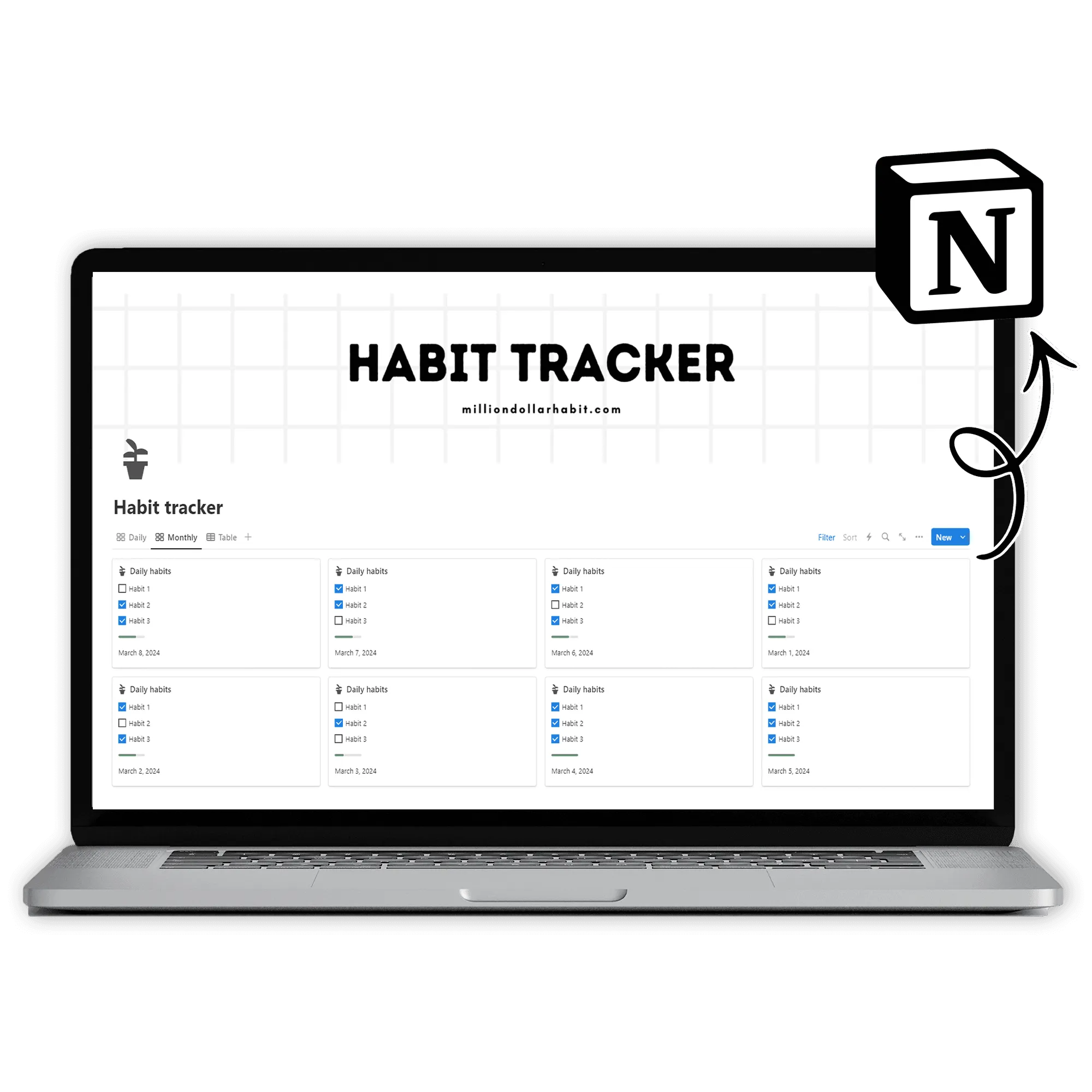 Free digital planner undated