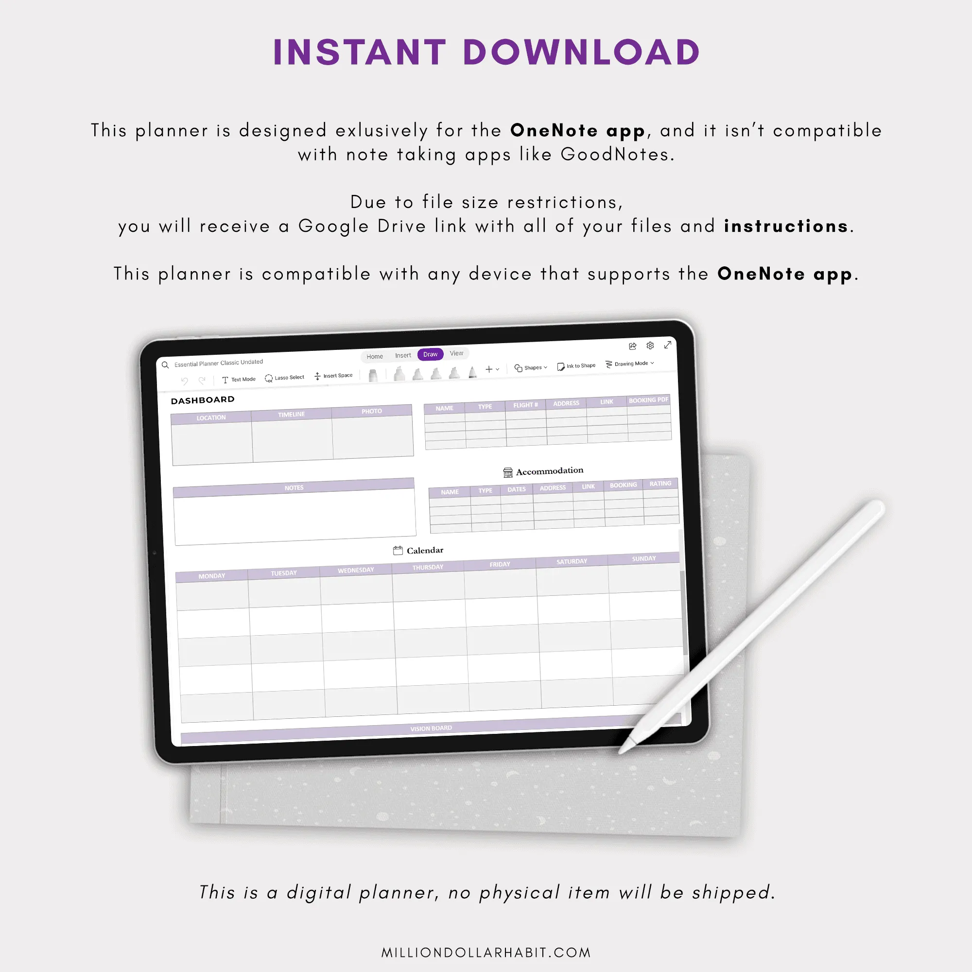 OneNote Travel Planner — image 8 of 8