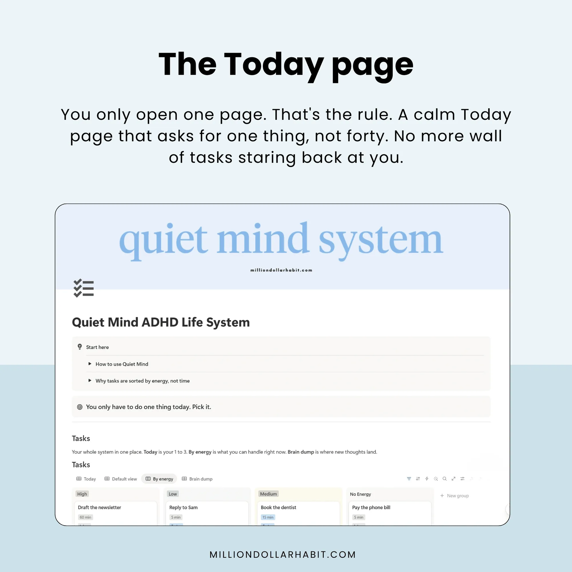 Quiet Mind ADHD Planner — image 3 of 5