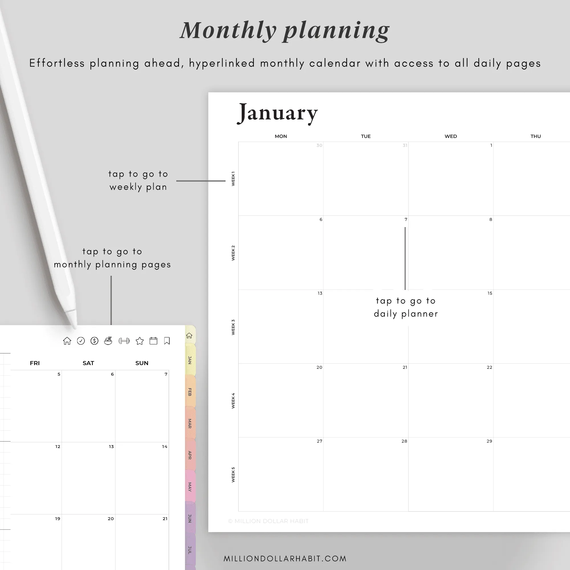 2026 Digital Life Planner Landscape — image 4 of 10