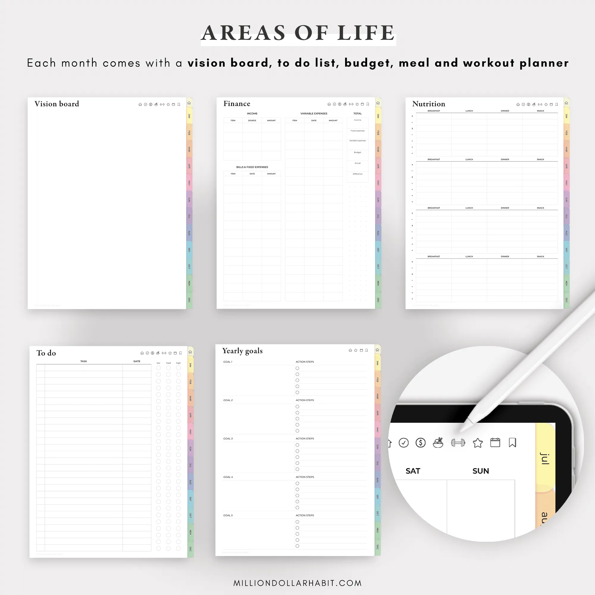 2026 Digital Life Planner — image 7 of 10