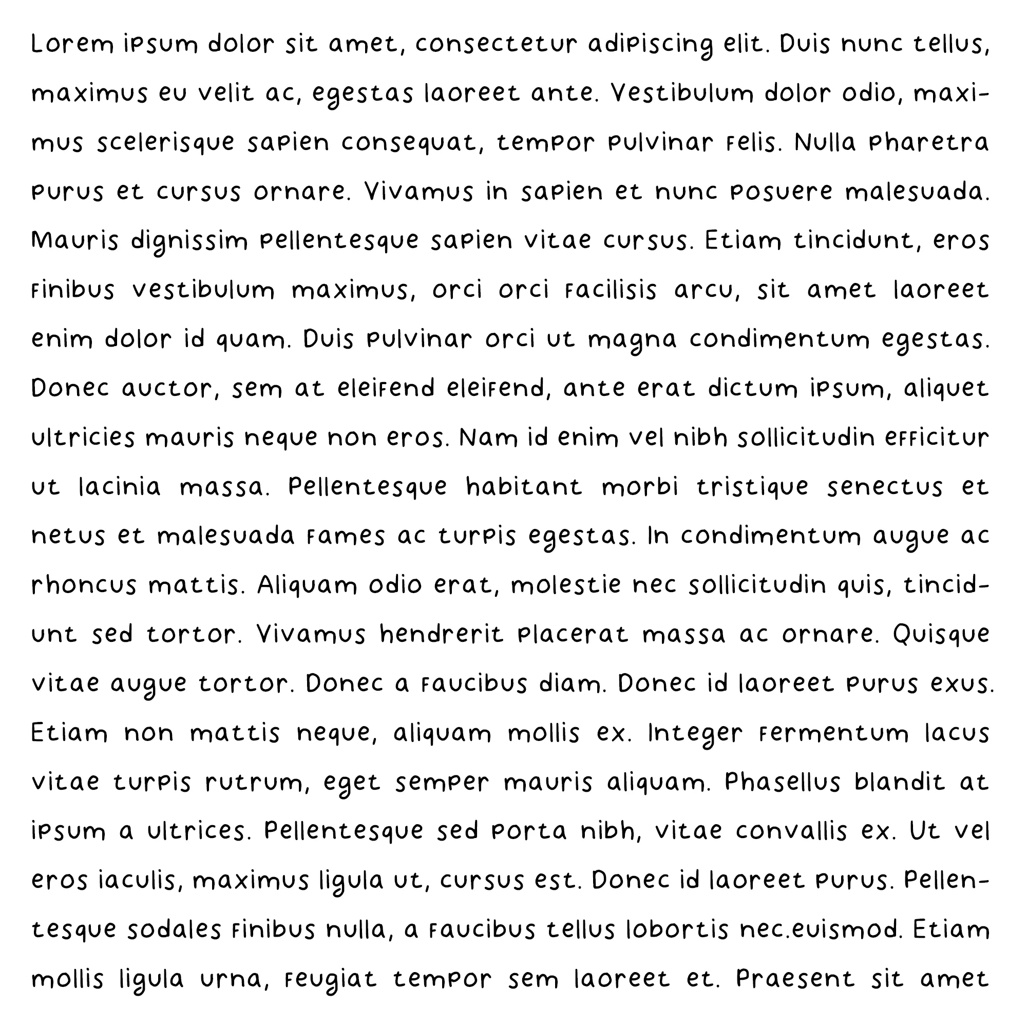 Casual Handwriting Font — image 2 of 4