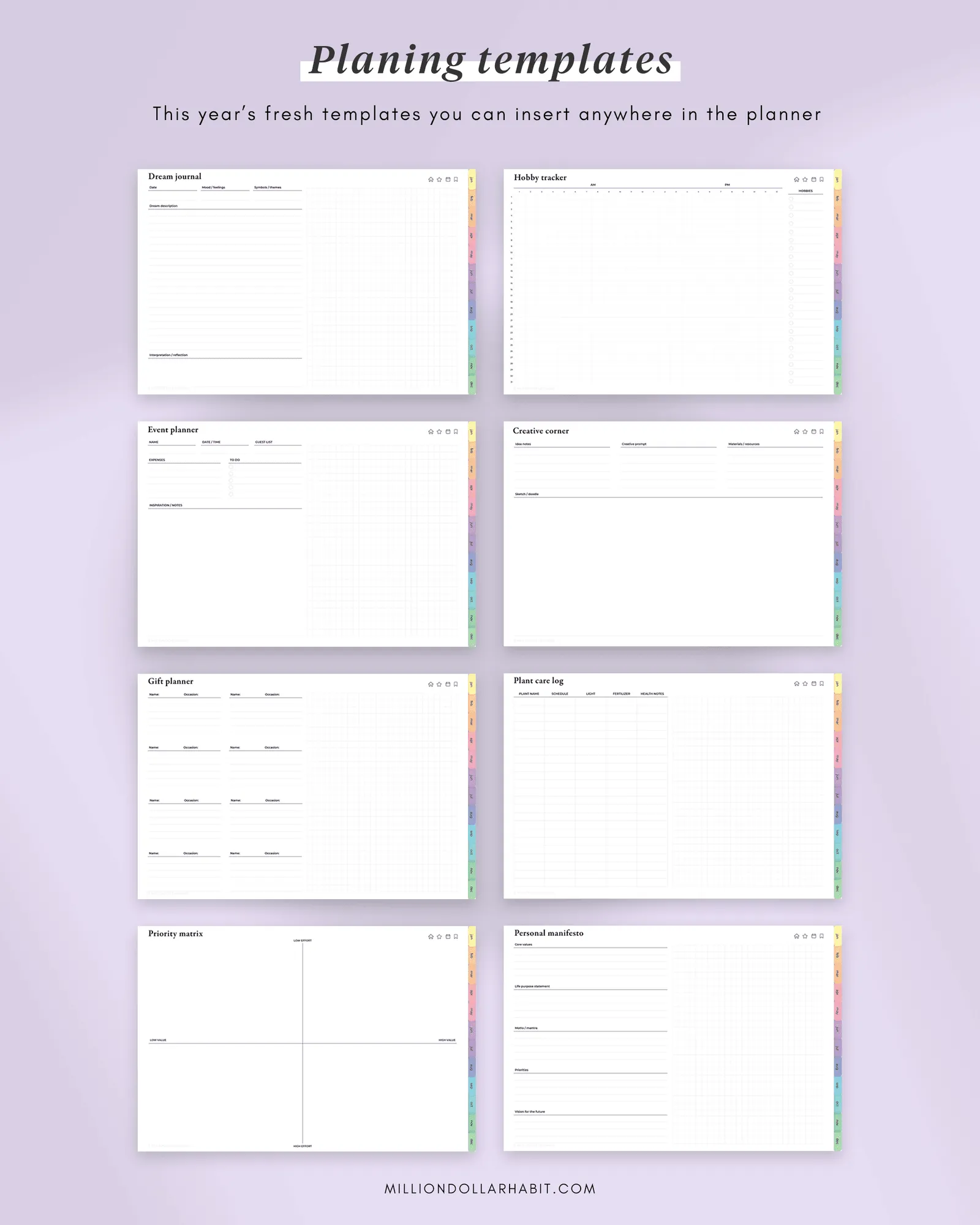 2026 Digital Life Planner Landscape — image 9 of 10