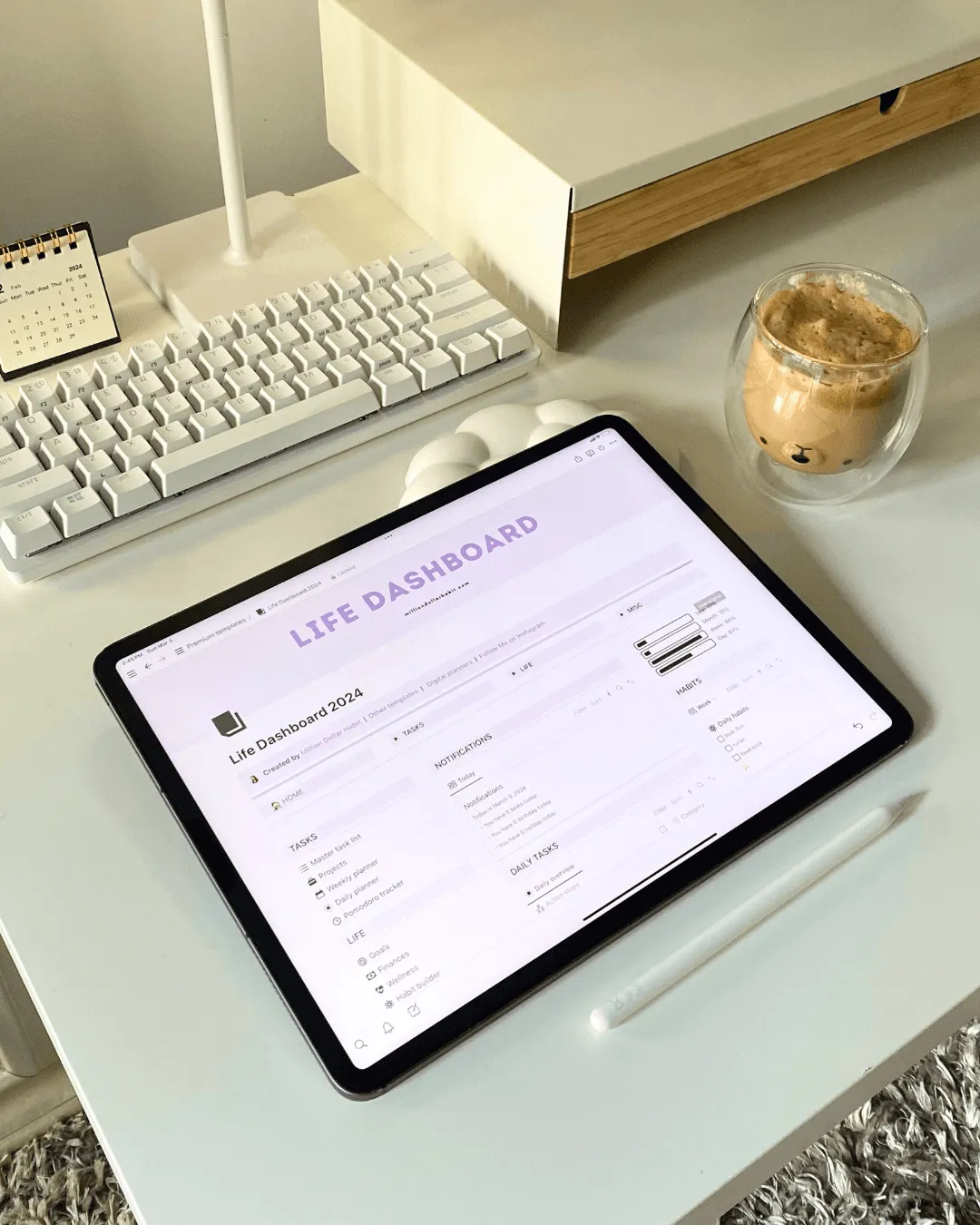 Notion Planning iPad