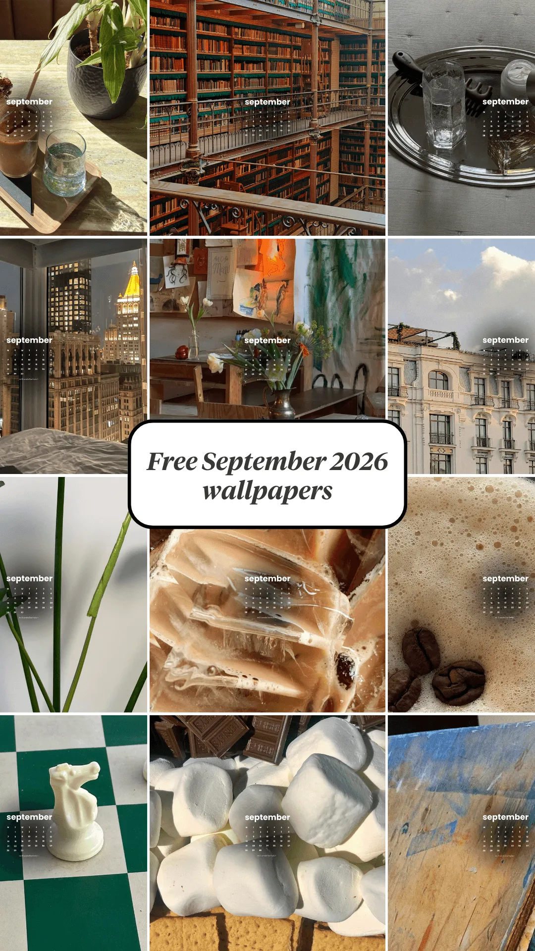 December 2025 wallpapers on desktop, iPad and phone, coordinating minimal tech