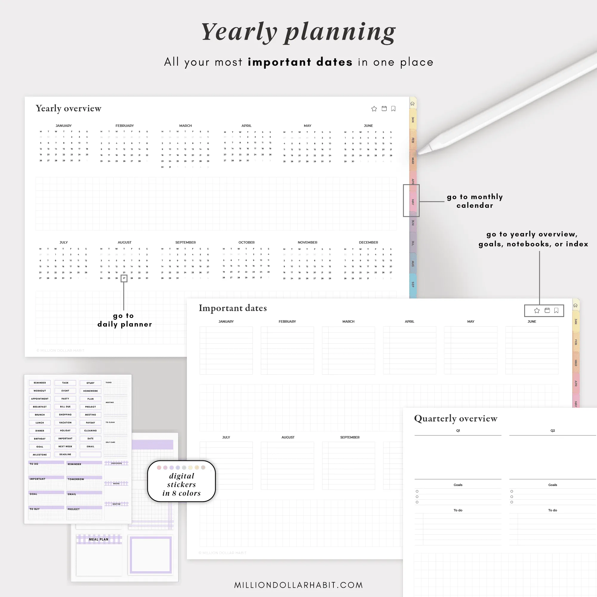 2026 Digital Life Planner Landscape — image 5 of 10
