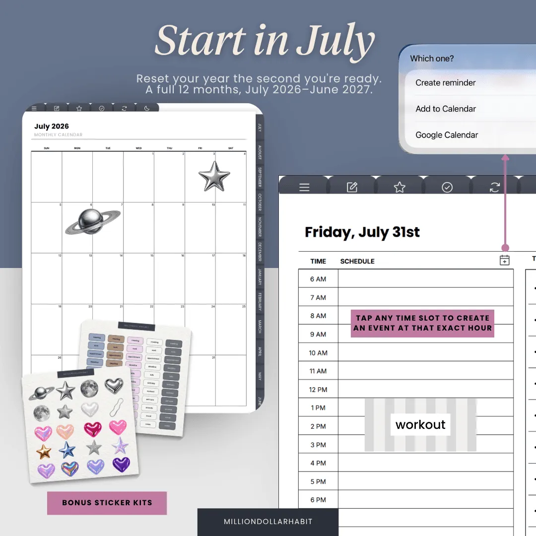 26/27 Mid Year Planner — image 2 of 9