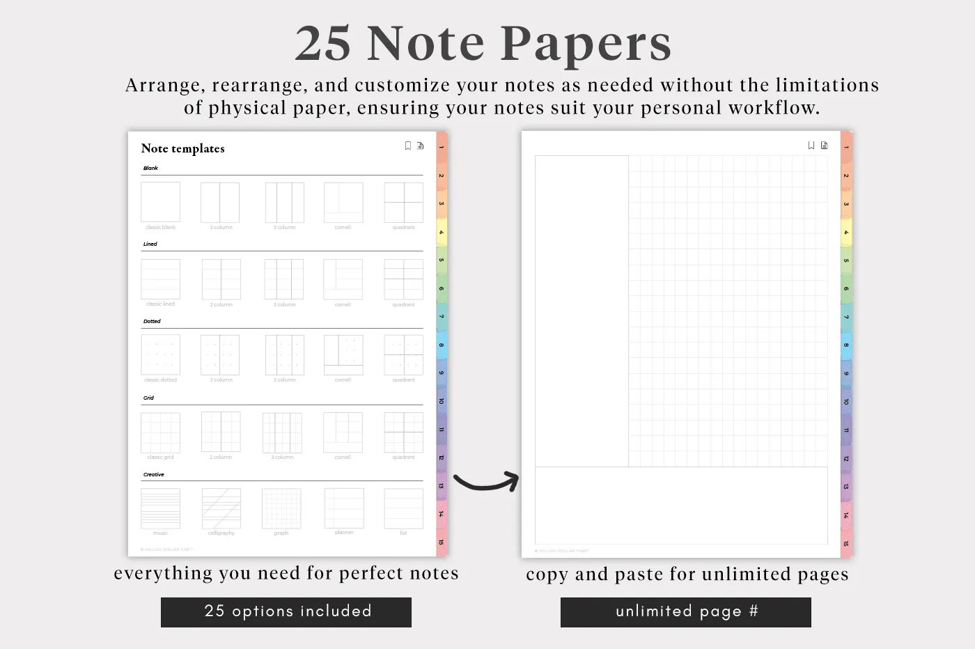 Rainbow Student Notebook — image 5 of 7