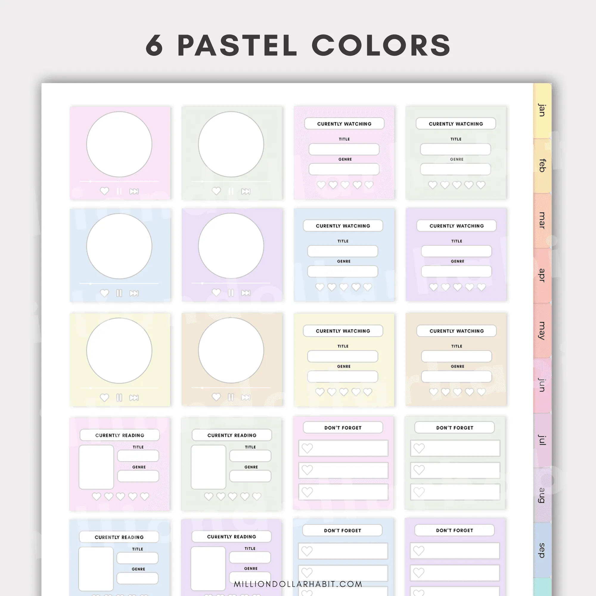 Pastel Planner Widgets — image 3 of 5