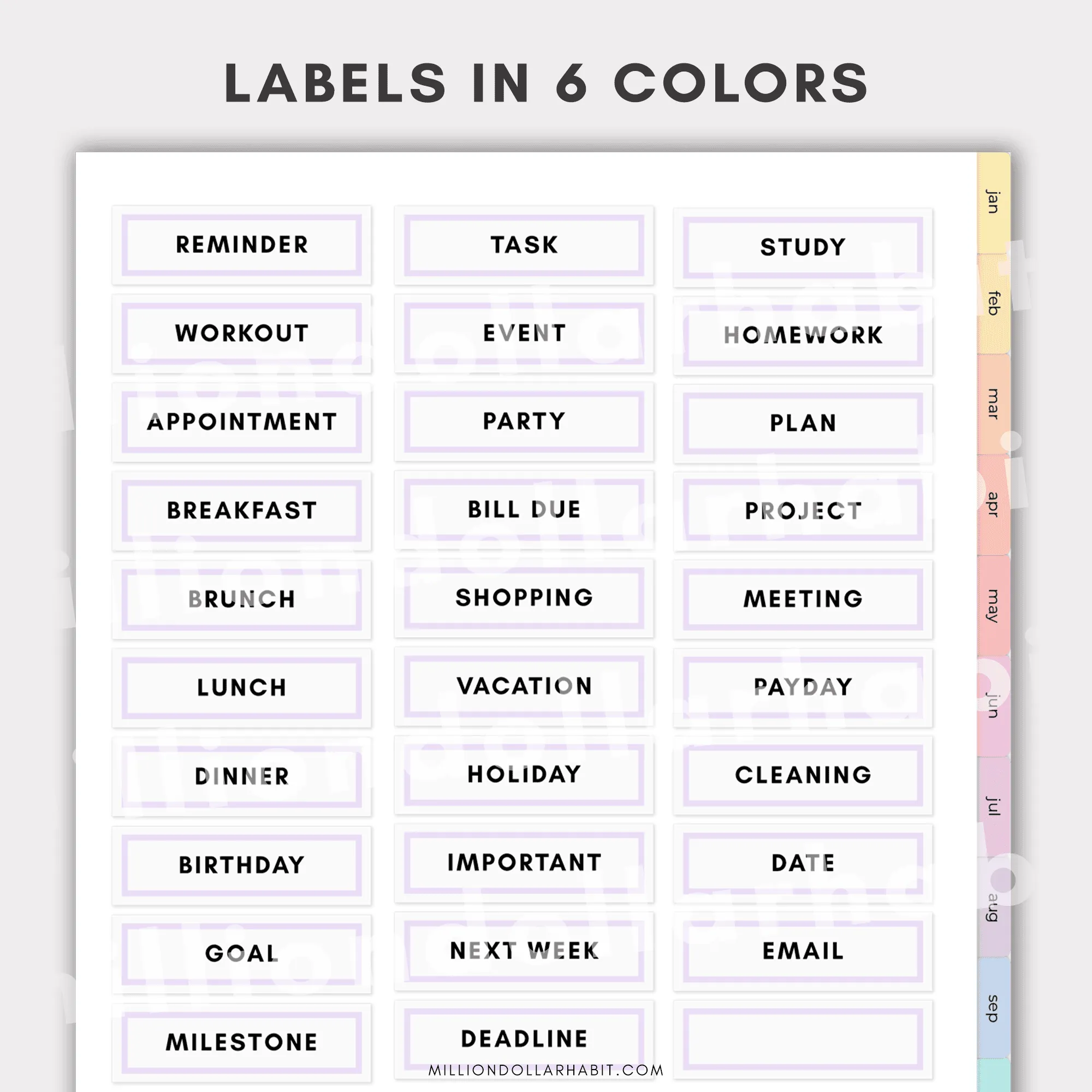 Pastel Planner Widgets — image 4 of 5