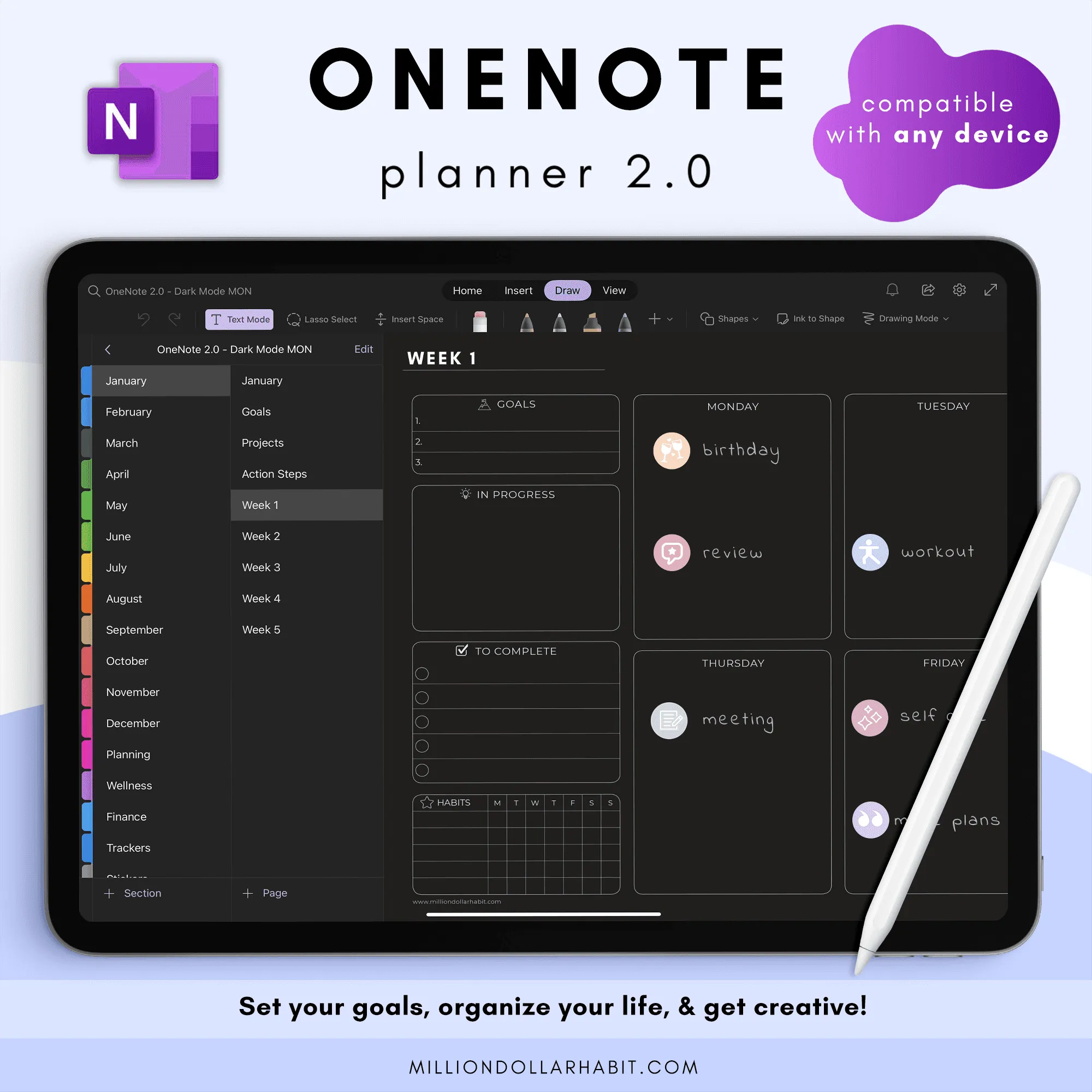 OneNote Planner Bundle — image 5 of 10