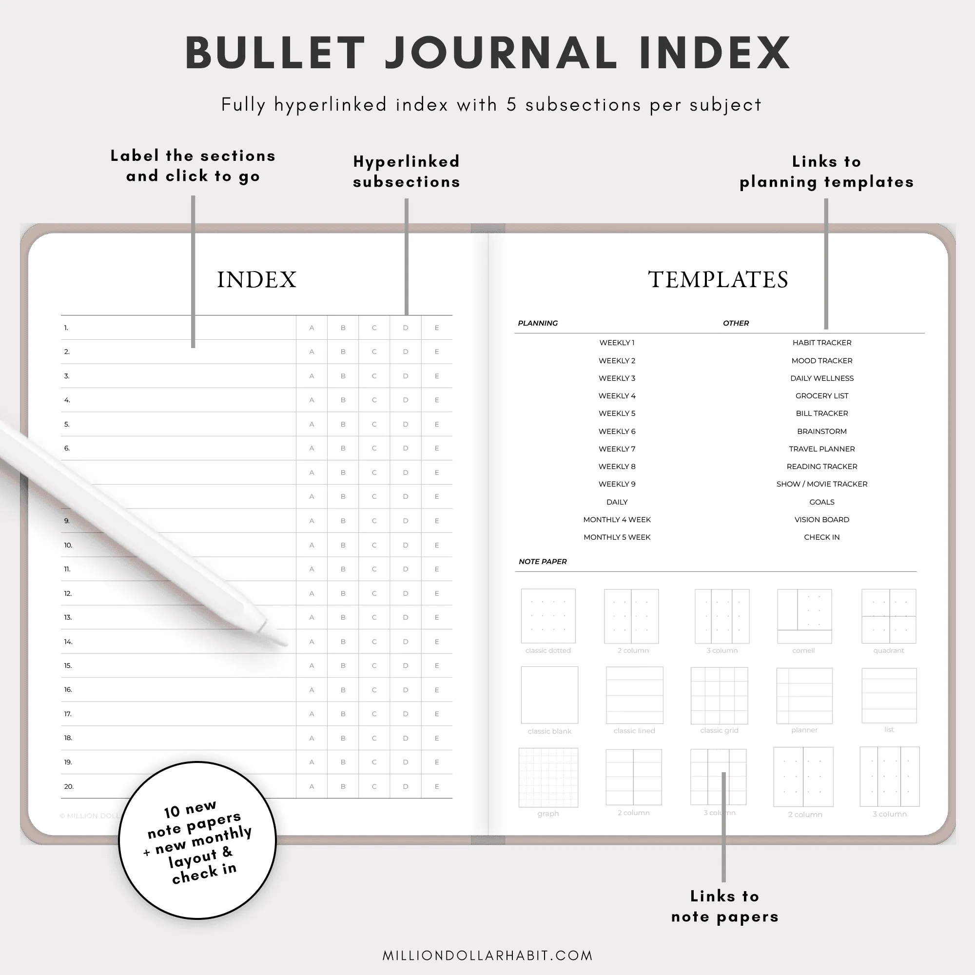 Bullet Journal — image 3 of 9