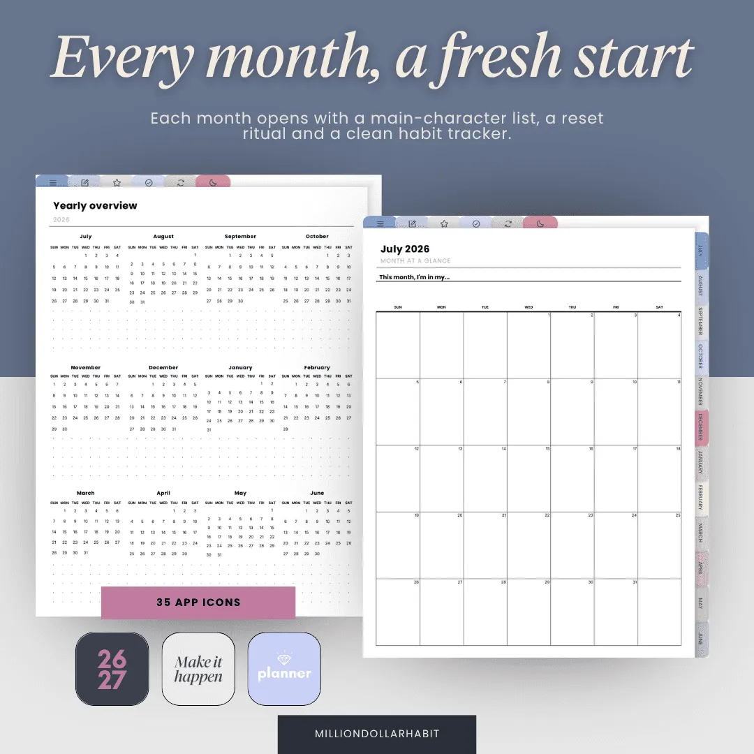 26/27 Mid Year Planner — image 8 of 9