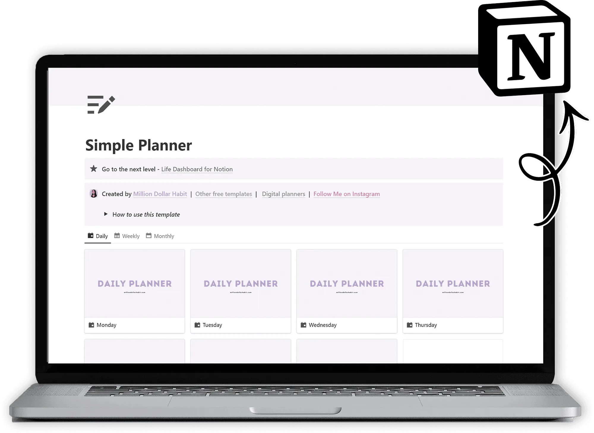 Free Digital Planner iPad