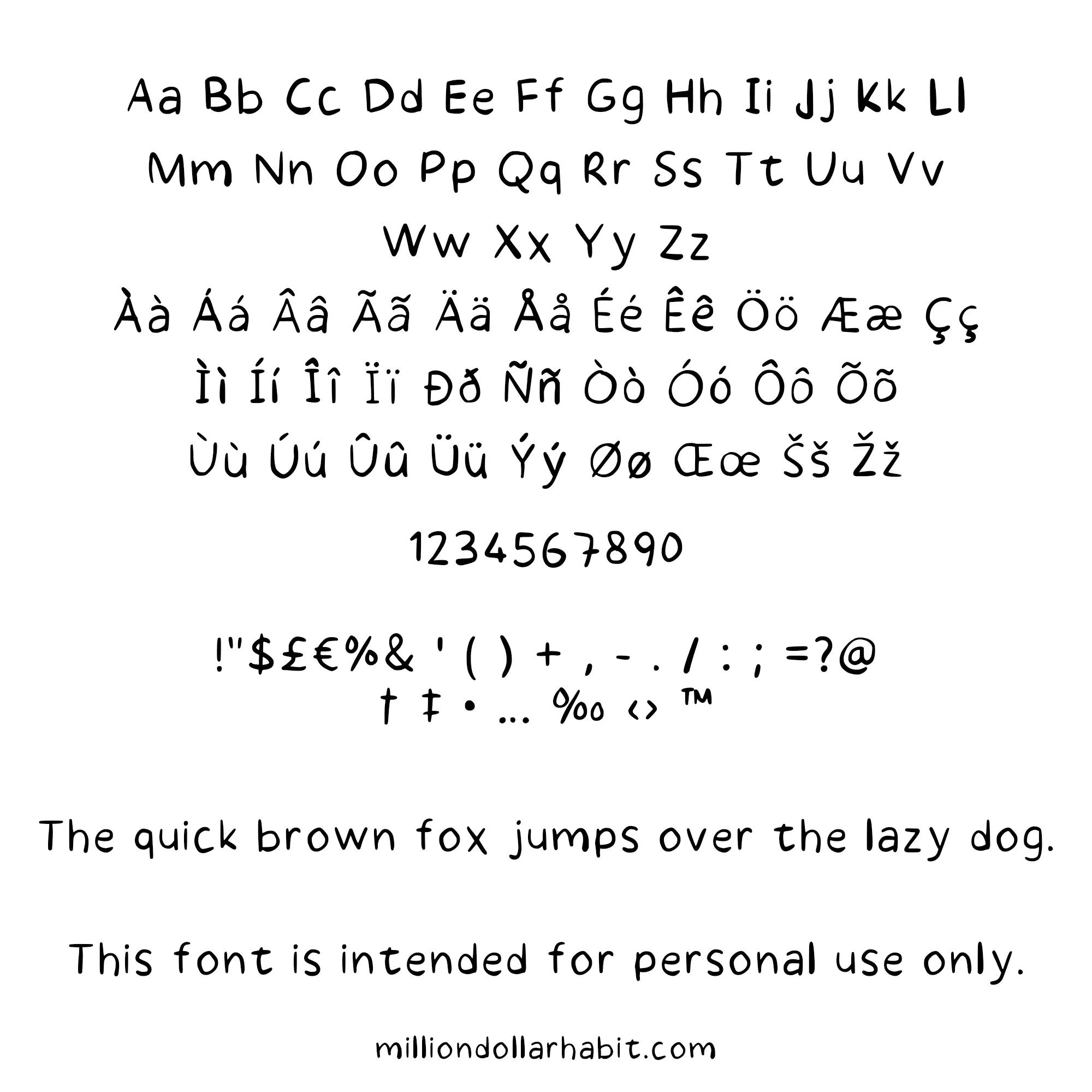Studious Handwriting Font — image 3 of 5