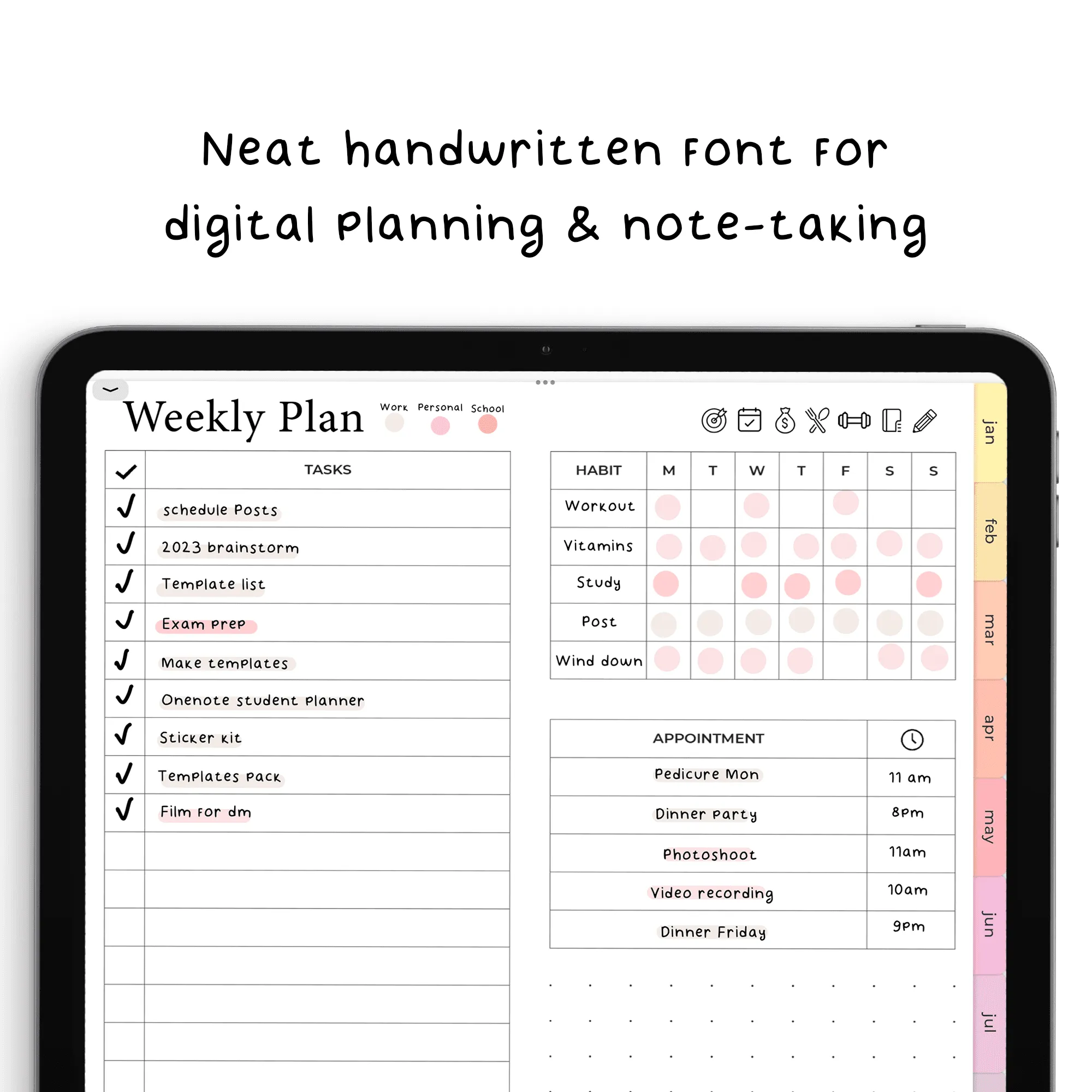 Casual Handwriting Font — image 4 of 4