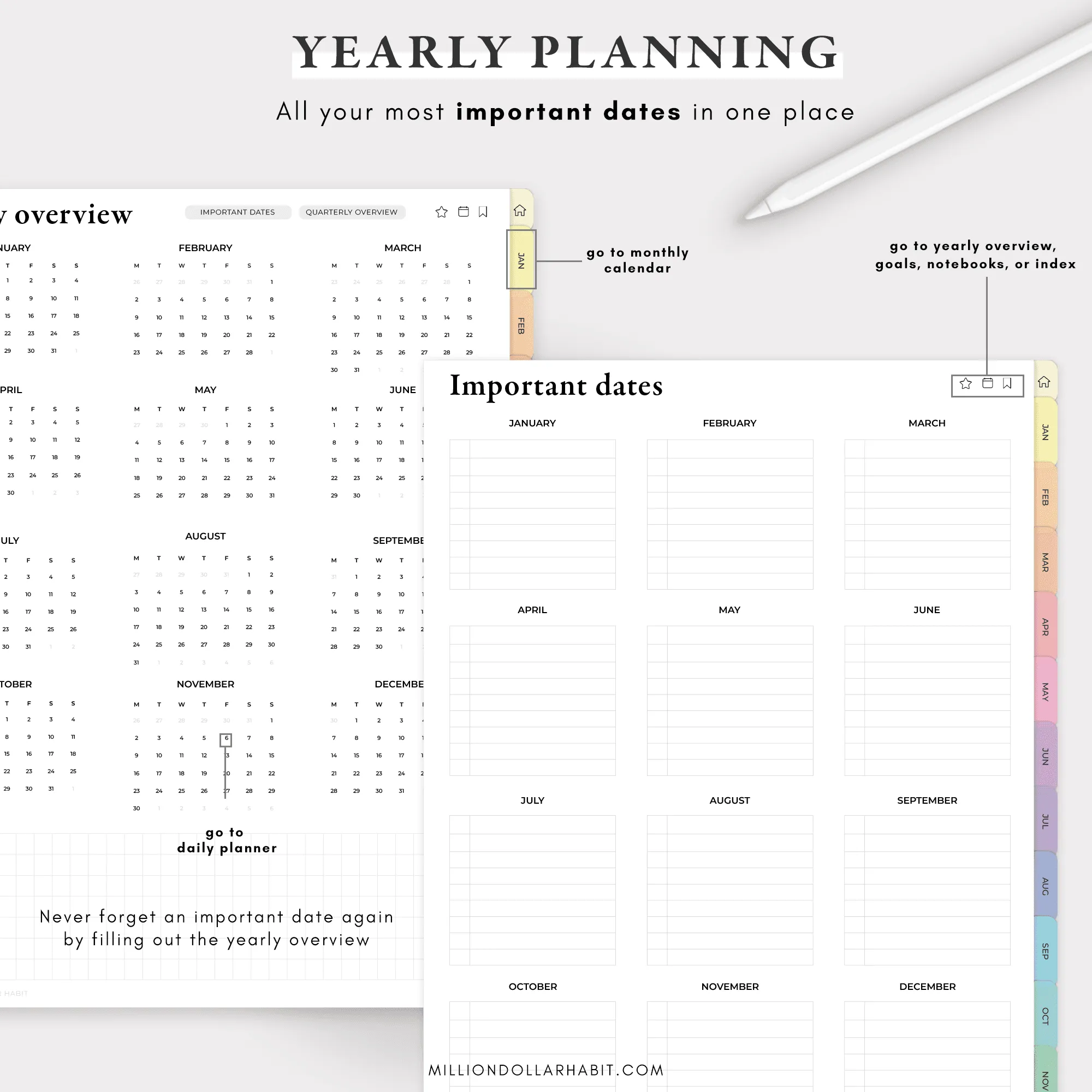 2026 Digital Life Planner — image 10 of 10
