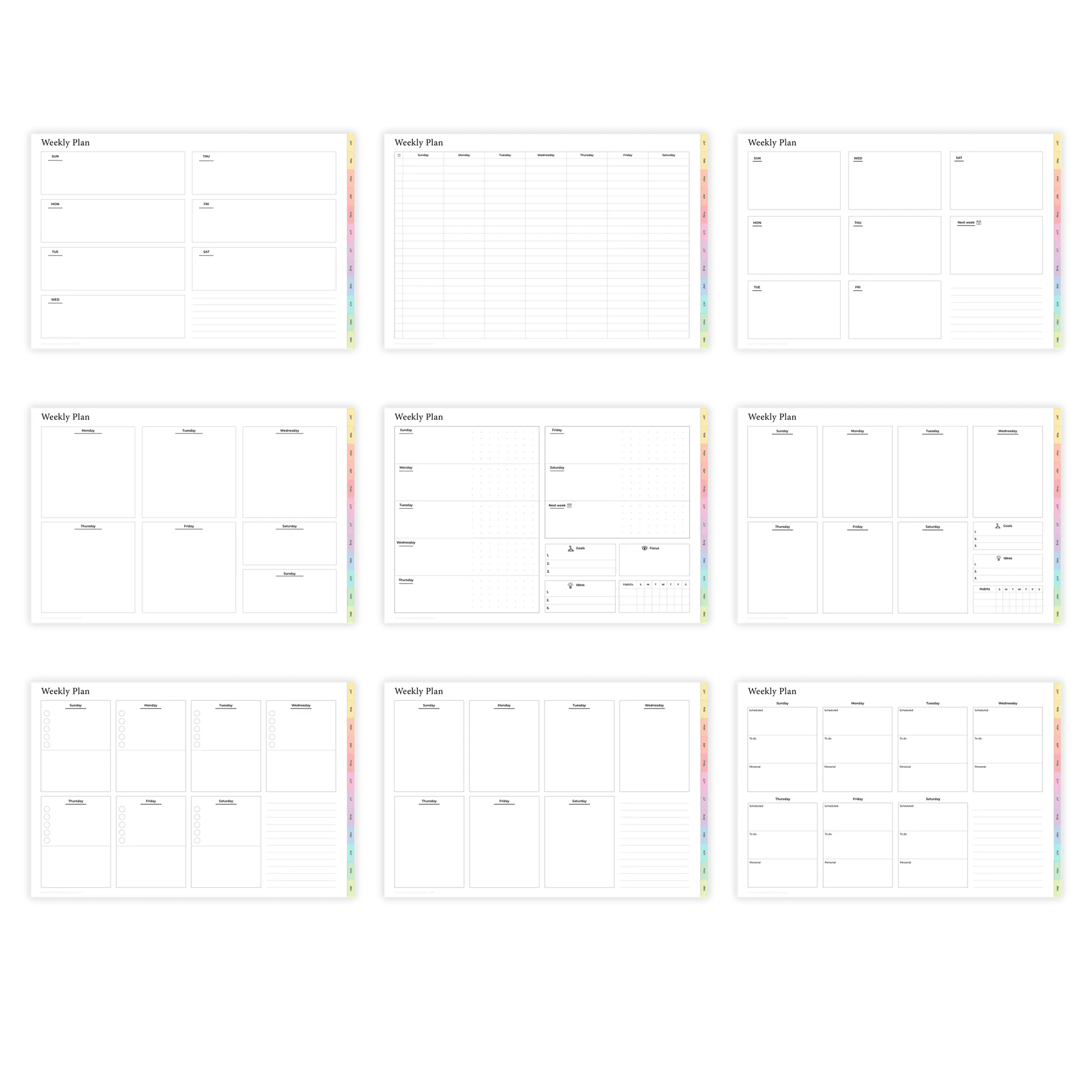 Free digital planner 2027